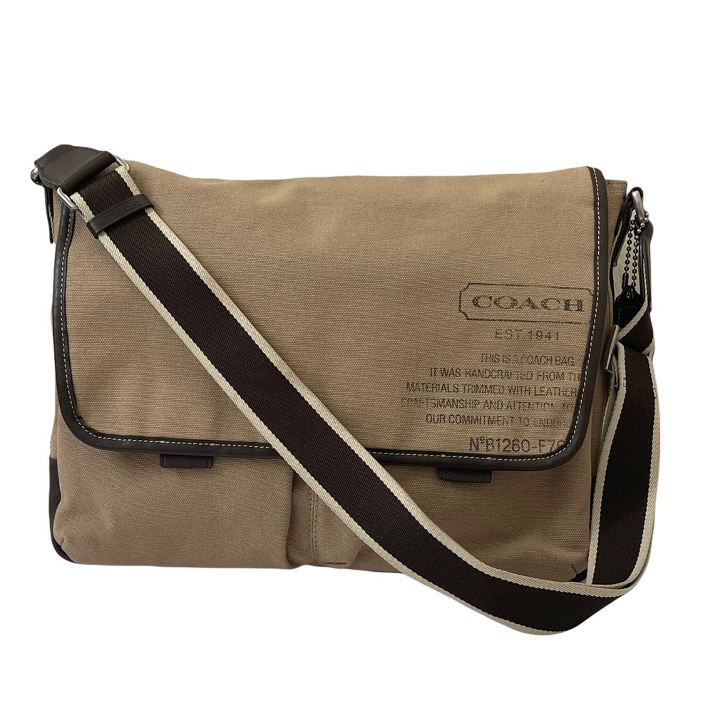 COACH Canvas Messenger Bag